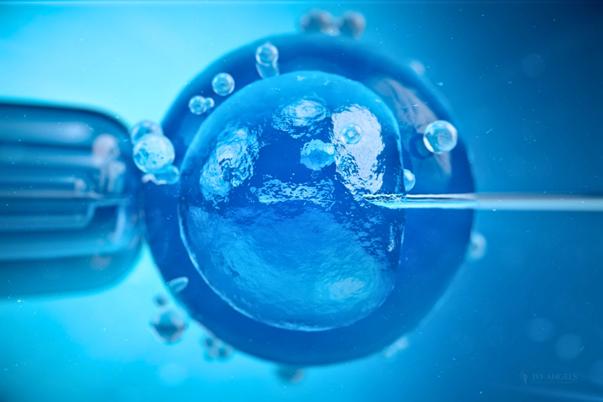 ICSI procedure for male infertility at IVF Angels Goa