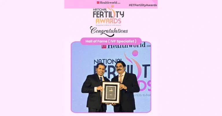 Dr Milind Colvalcar Hall of Fame IVF Specialist Award 2026
