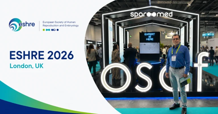 Dr. Milind Colvalcar representing IVF Angels Goa at the ESHRE 2026 Annual Meeting in London, one of the world's leading conferences on reproductive medicine and fertility care.